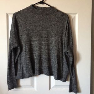 Ribbed turtle neck sweater